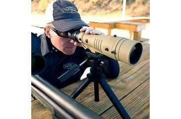 Image of Bushnell Elite Tactical LMSS 8-40x60 Spotting Scope, Tan ED Glass, RGHD, H32 Reticle, Box, Tan 780841H