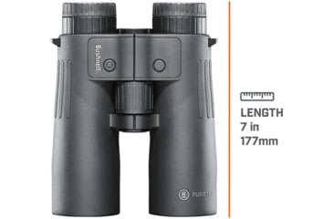 Image of Bushnell Fusion X 10X42 Rangefinding Binoculars, BK-7, Center Focus System, Roof Prism, Black, FX1042AD