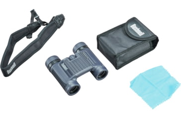 Image of Bushnell H2O 10x25mm Roof WP/FP Binocular, Twist Up Eyecups, Box 6L, Dark Blue, 130105R