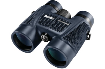 Image of Bushnell H2O 10x42mm Roof WP/FP Binocular, Twist Up Eyecups, Box 6L, Dark Blue, 150142R