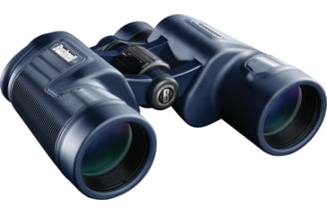 Image of Bushnell H2O 8x42mm Porro WP/FP Binocular, Twist Up Eyecups, Box 6L, Dark Blue, 134218R