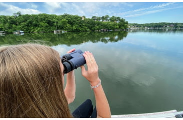 Image of Bushnell H2O 8x42mm Roof WP/FP Binocular, Twist Up Eyecups, Box 6L, Dark Blue, 158042R