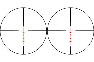 Image of Bushnell Illuminated Red/Green CF 500 Reticle