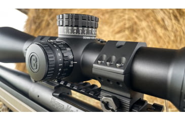 Image of Bushnell Match Pro ED 5-30x56mm Rifle Scope, 34mm Tube, First Focal Plane, MOA, DM2 Reticle, Black, small, MP53056AMI