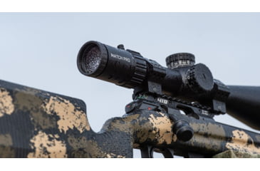 Image of Bushnell Match Pro ED 5-30x56mm Rifle Scope, 34mm Tube, First Focal Plane, MOA, DM2 Reticle, Black, small, MP53056AMI