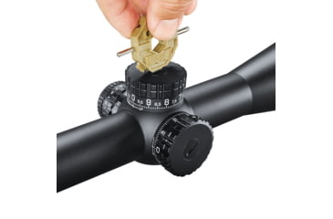 Image of Bushnell Match Pro ED 5-30x56mm Rifle Scope, 34mm Tube, First Focal Plane, MRAD, DM2 Reticle, Black, small, MP53056DMI