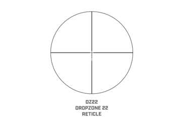 Image of EDEMO Bushnell Rimfire 3-9x40mm Rifle Scope, DZ22, Black, RR3940BSBF, EDEMO3