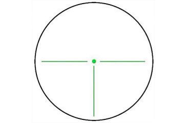 Image of Bushnell Trophy 1x32 Rifle Scope Reticle Green