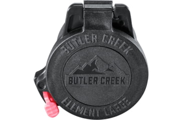 Image of Butler Creek Element Scope Cap Eye, 42 - 47 mm, Black, Large, EEP2