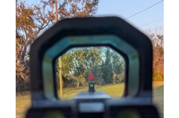 Image of C&amp;H Precision Weapons EDC Enclosed Reflex Red Dot Sight, 1x21mm, 2.5 MOA Dot, 21 MOA Circle, 2.5 MOA Dot with 21 MOA Circle, Black, RD-EDC-EN-RD-MR