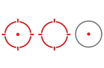 Image of C&amp;H Precision Weapons EDC RMSC Optic Sights, Red Multi Reticle, RD-EDC-RD-MR-RMSC