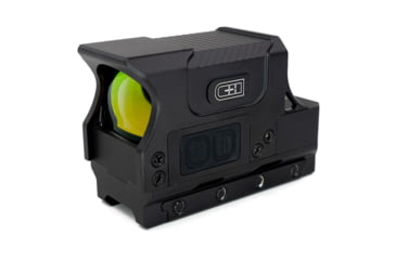 Image of C&amp;H Precision Weapons ERD-1 1x 27.5x36mm Red Dot Sight, Multi-Reticle, Black, RD-ERD-1-MR