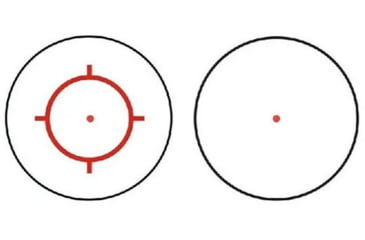 Image of C&amp;H Precision Weapons ERD-1 1x 27.5x36mm Red Dot Sight, Multi-Reticle, Black, RD-ERD-1-MR