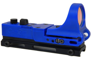 Image of C-MORE Tactical Railway Red Dot Sight w/Click Switch, Blue, 8 MOA CTRWBB-8