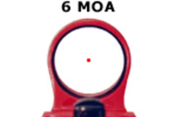 Image of C-MORE Railway Red Dot Sight w/Click Switch, Black, 6 MOA CRWB-6