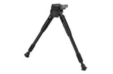 Image of Caldwell Clutch Bipod, Black w/Stud for Sling Attachment, Prone, Black, 457855