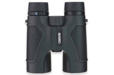 Image of Carson 3D 10x42mm Roof Prism Waterproof Birding Binoculars, Matte, Black, TD-042ED