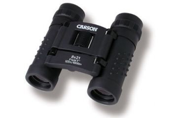Image of Carson Kinglet 8x21mm Compact Roof Prism Binoculars JS-821