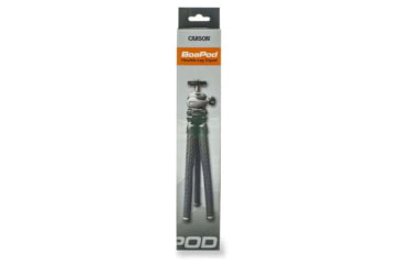 Image of Carson BoaPod Flexible Leg Tripod w/Universal Smartphone Adapter, Black, TR-050