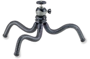 Image of Carson BoaPod Flexible Leg Tripod w/Universal Smartphone Adapter, Black, TR-050