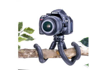 Image of Carson BoaPod Flexible Leg Tripod w/Universal Smartphone Adapter, Black, TR-050