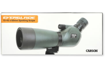 Image of Carson EverGlade 15-45x60mm Spotting Scope, Black/Grey SS-560