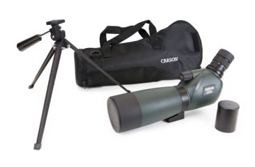 Image of Carson EverGlade 15-45x60mm Spotting Scope, Black/Grey SS-560
