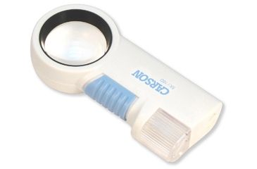 Image of Carson MagniFlash 9x Magnifier Loupe, White CP-32