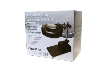 Image of Carson MagniLampPro Hands-Free Magnifier Loupe, Black CP-80