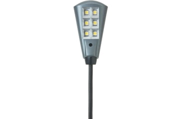 Image of Carson Ultra-Bright Fully Adjustable 6 LED Book Light, Grey FL-66