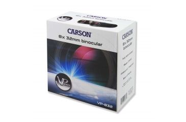 Image of Carson VP Series 8X32mm Binoculars, Black VP-832