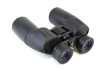 Image of Cassini 12x50mm Waterproof Porro Prism Binocular and Case,Black C-P12