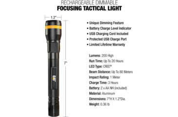 Image of Caterpillar Rechargeable Flashlight