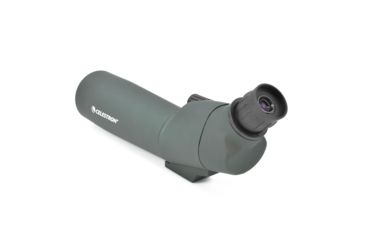 Image of Celestron 20-60x60 Angled Zoom Spotting Scope, Matte Black w/ Tripod &amp; Case 52223