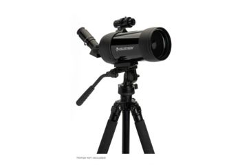 Image of OpticsPlanet Exclusive Celestron 90mm Maksutov Angled Spotting Scope w/Tripod 52268-OP