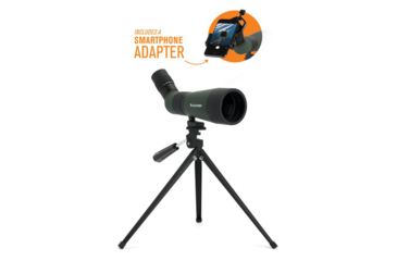 Image of Celestron Land Scout 12-36x60mm Spotting Scope, Green/Black, 52422