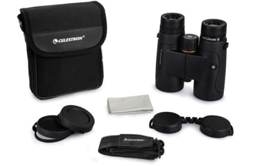 Image of Celestron Nature DX 10X42mm Roof Prism Binoculars, Black, 72323