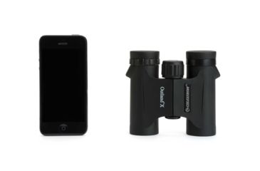 Image of Celestron Outland X 10x25 Roof Prism Binocular, Black - 71341