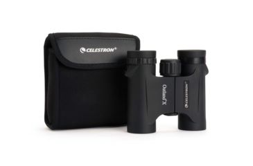 Image of Celestron Outland X 10x25 Roof Prism Binocular, Black - 71341