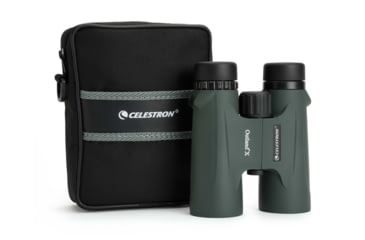 Image of Celestron Outland X 10x42 Roof Prism Waterproof Binocular, Green 71345