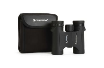 Image of Celestron Outland X 8x25 Roof Prism Binocular, Black - 71340