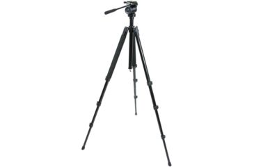 Image of Celestron TrailSeeker Fluid Pan Tripod, Black 82050