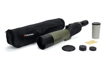 Image of Celestron Ultima 80 Spotting Scope, Straight, 20-60x80 Zoom, Matte, 52254