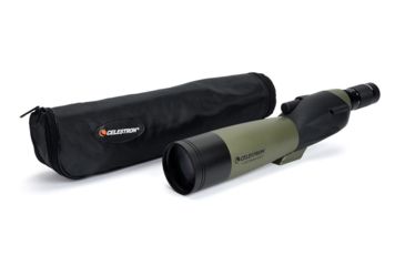 Image of Celestron Ultima 80 Spotting Scope, Straight, 20-60x80 Zoom, Matte, 52254