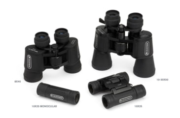 Image of Celestron UpClose G2 10x25 Binoculars, Clam Pack 71233