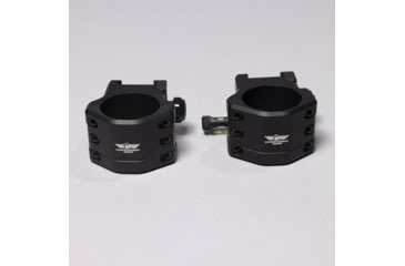 Image of Christensen Arms Tactical Scope Rings, Black/Burnt Bronze, Medium, 30mm, 810-00042-01
