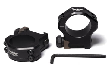 Image of Christensen Arms Ultralight Scope Rings, Black/Burnt Bronze, High, 30mm, 810-00041-04