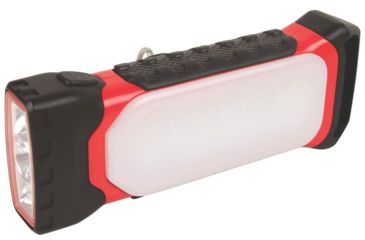 Image of Coleman 2 In 1 Utility Light Flashlight, 200 Lumens, IPX4 Water-Resistant Design, Black / Red 2000022333