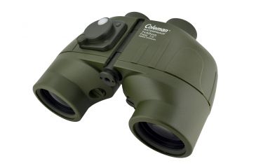 Image of Coleman Signature 7x50 Waterproof  Porro Binoculars w/Illuminated Reticle &amp; Individual Eye Focusing, Green CS750WPIF