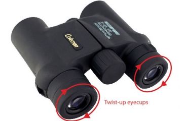 Image of Coleman Signature 8x25 Waterproof Roof Prism Binoculars, Black CS825WP